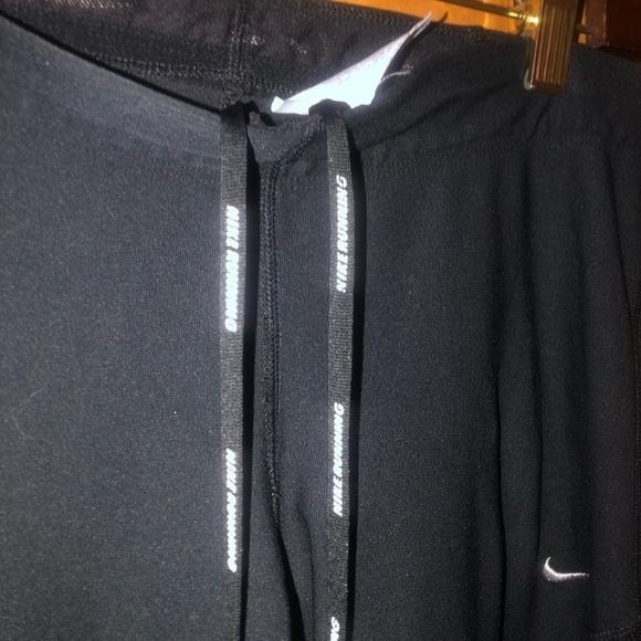 Nike dri fit athletic cropped draw string pants gym running sporty athleisure - Picture 5 of 9